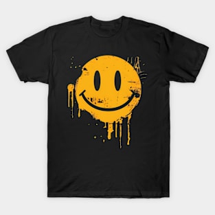 Graffiti Smiley T-Shirt